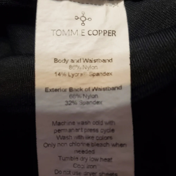 Tommie Copper Lower Back Support Compression Leggings S - Picture 8 of 9